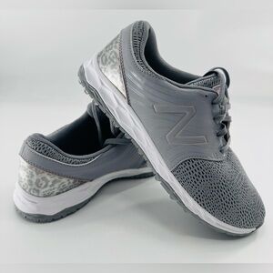 New Balance Golf Shoes Women's NBGW4002GR Fresh Foam Breathe SIZE 10 Leopard